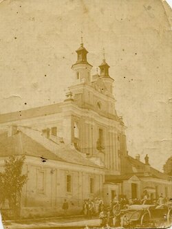 Kościół parafialny w Porycku, okres międzywojenny.